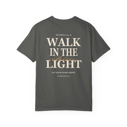 Walk in the Light Christian Streetwear Tee
